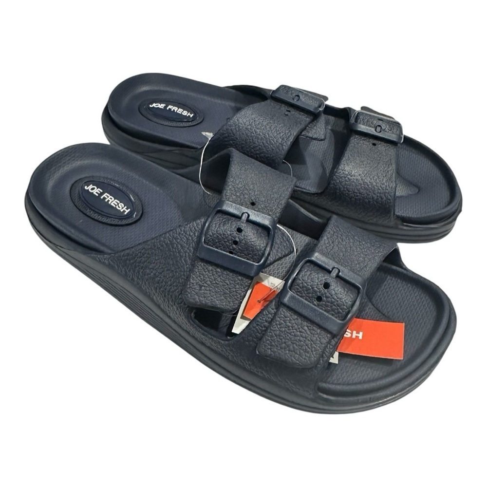 Joe Fresh Slide Sandals Blue Size 9